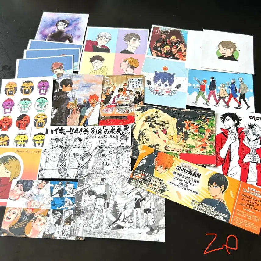 [BUNJANG] Haikyuu!! Sticker Pack (5) / 애니 마감용 인스 인믹 - 하이큐 (5)