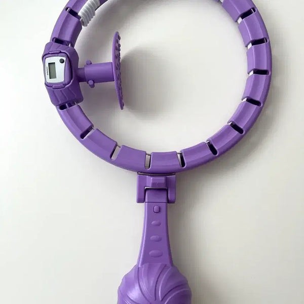 [BUNJANG] Adjustable Weighted Hula Hoop with Extra Link / 다이어트 훌라후프(여유조절분1칸더있음)