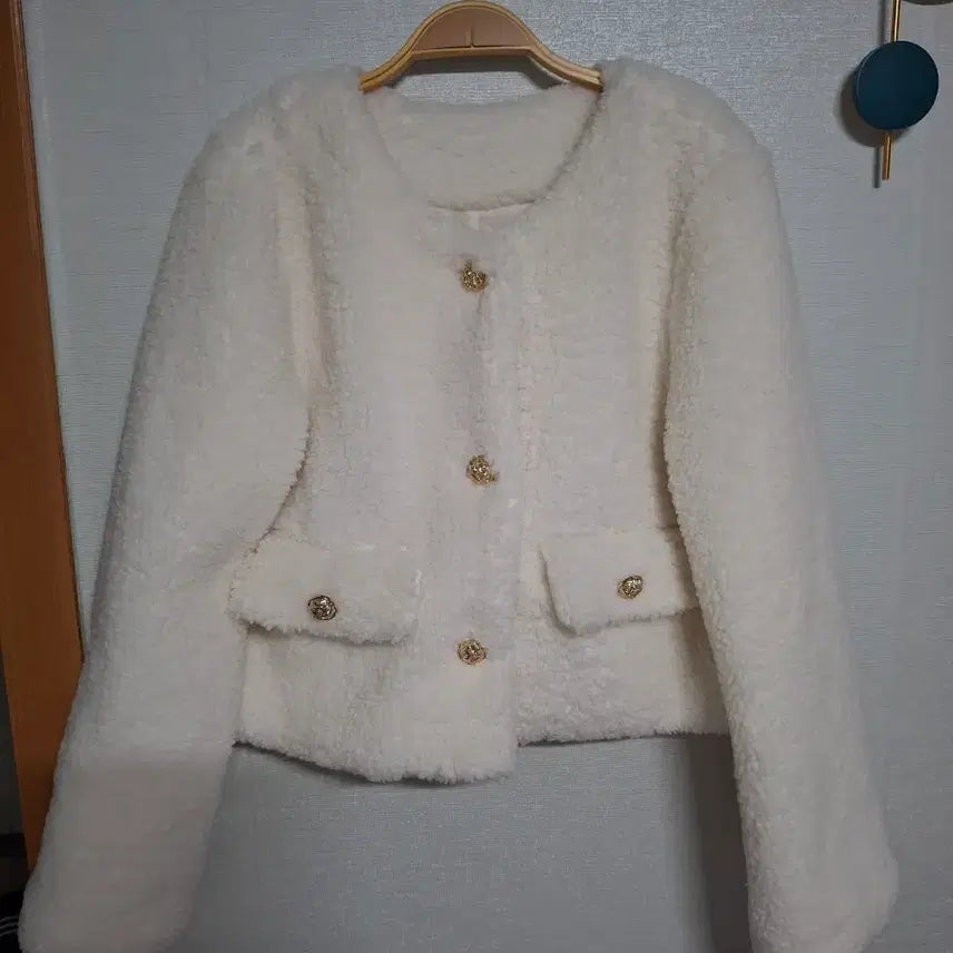[BUNJANG] Tweed Boucle Jacket / 트위드뽀글자켓 55~66반