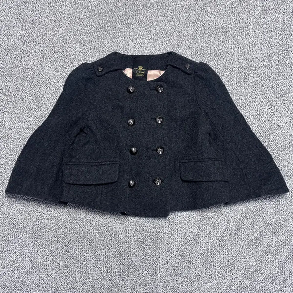 [BUNJANG] Ozsecon Double Cape Coat / 55 오즈세컨 더블 케이프 코트 0924