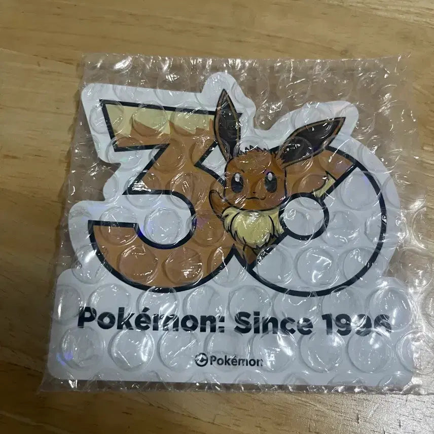 [BUNJANG] Pokemon 30th Anniversary Eevee Sticker / 포켓몬 30주년 기념 스티커 이브이