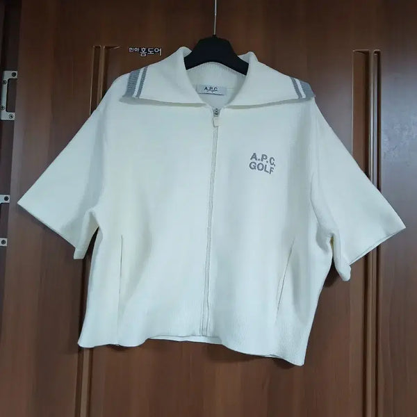 [BUNJANG] A.P.C. Golf Short-Sleeve Zip-Up Jacket / A.P.C. 아페쎄 골프 반팔 집업 자켓 55