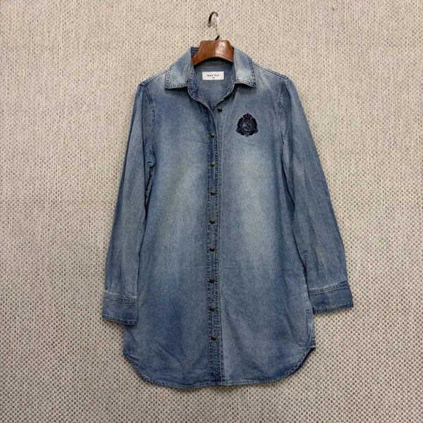 [BUNJANG] Beanpole Denim Dress Size 95 / 빈폴 데님 원피스 95 H06882