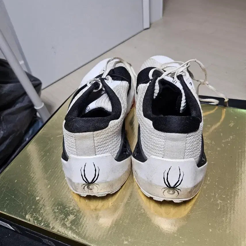 [BUNJANG] Spider White/Black Sneakers 260mm / 스파이더 운동화 화이트/블랙 260mm 상태좋음