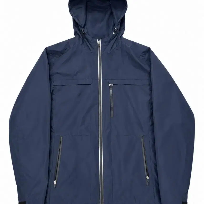 [BUNJANG] EXR Navy Windbreaker Jacket / EXR바람막이