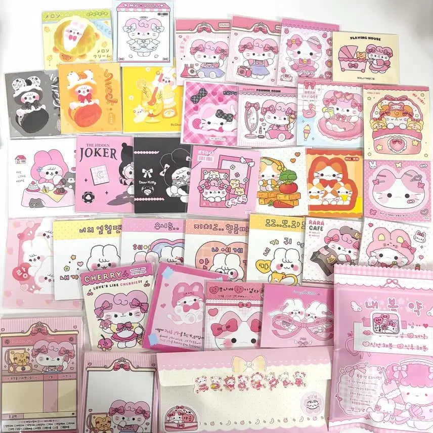 [BUNJANG] Shumyapi Domsong Sticky Notes Set / All 슈먀피 돔송떡메