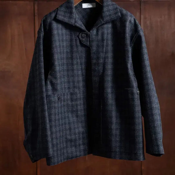 [BUNJANG] Amachi Meeting Jacket FO-check Grey-Black Check / [5] 아마치 Amachi meeting jacket FO-check