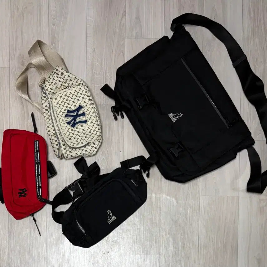 [BUNJANG] MLB Kangol Bag Bundle Set / 스포츠 브랜드 가방 판매