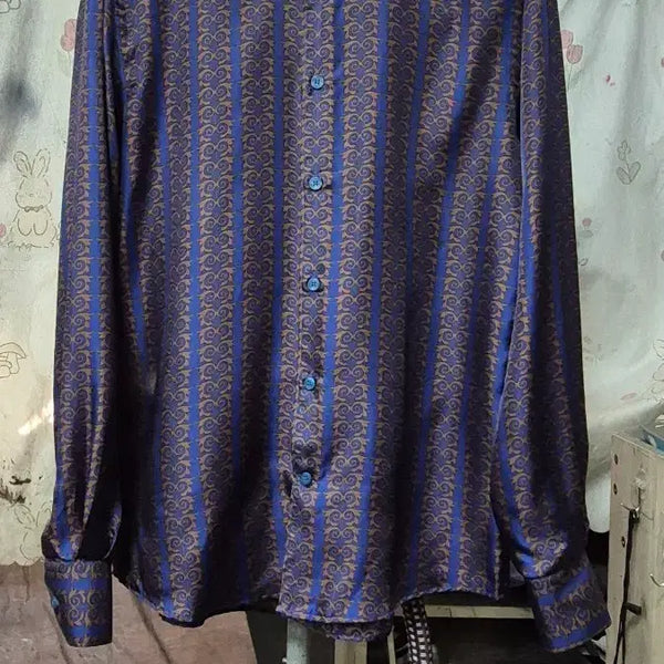 [BUNJANG] Versace Collection 100% Silk Shirt / 수입 정품) 베르사체  컬렉션    견100%   셔츠