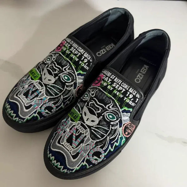 [BUNJANG] Kenzo Slip-on Shoes / 겐조 슬립온 (정품)