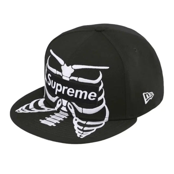 [BUNJANG] Supreme Bones Box Logo New Era Black Cap / 슈프림 본즈 박스 로고 뉴에라 블랙 캡 모자 판매