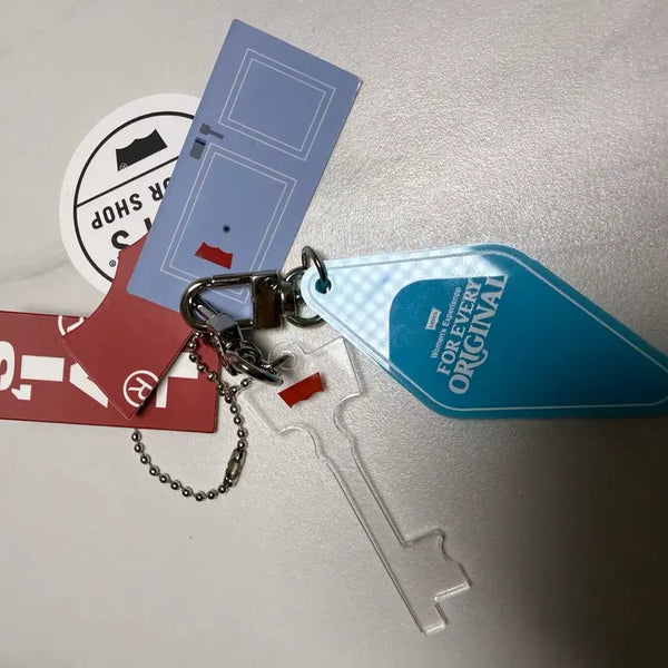 [BUNJANG] Levi's Keychain Bag Charm Accessory Set / 리바이스 LEVI'S 키링 키홀더 가방 참 장식 세트