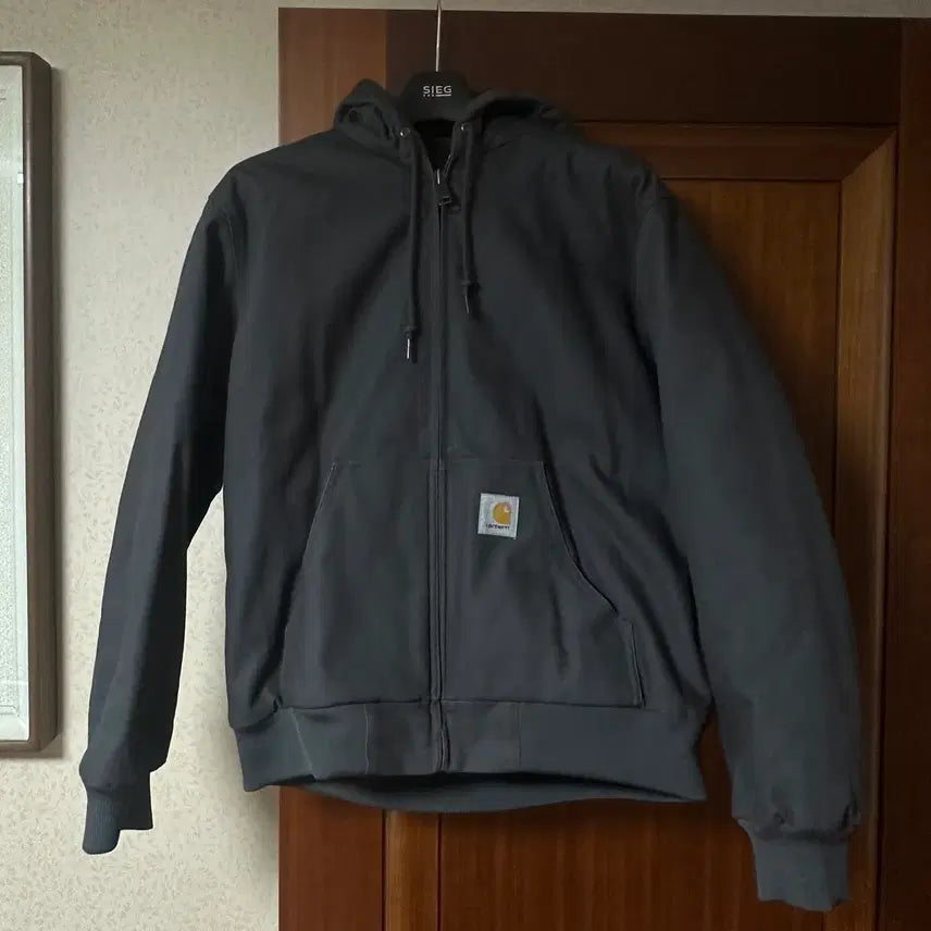 [BUNJANG] Carhartt WIP Active Jacket Graphite Rinsed - Winter L / 칼하트 WIP 액티브 자켓 그래파이트 린스드 - 윈터 L