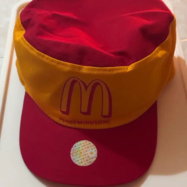 [BUNJANG] PEACEMINUSONE McDonald's Collaboration Cap Hat GD / 피스마이너스원 맥도날드 콜라보 모자 캡 지디 GD 피마원
