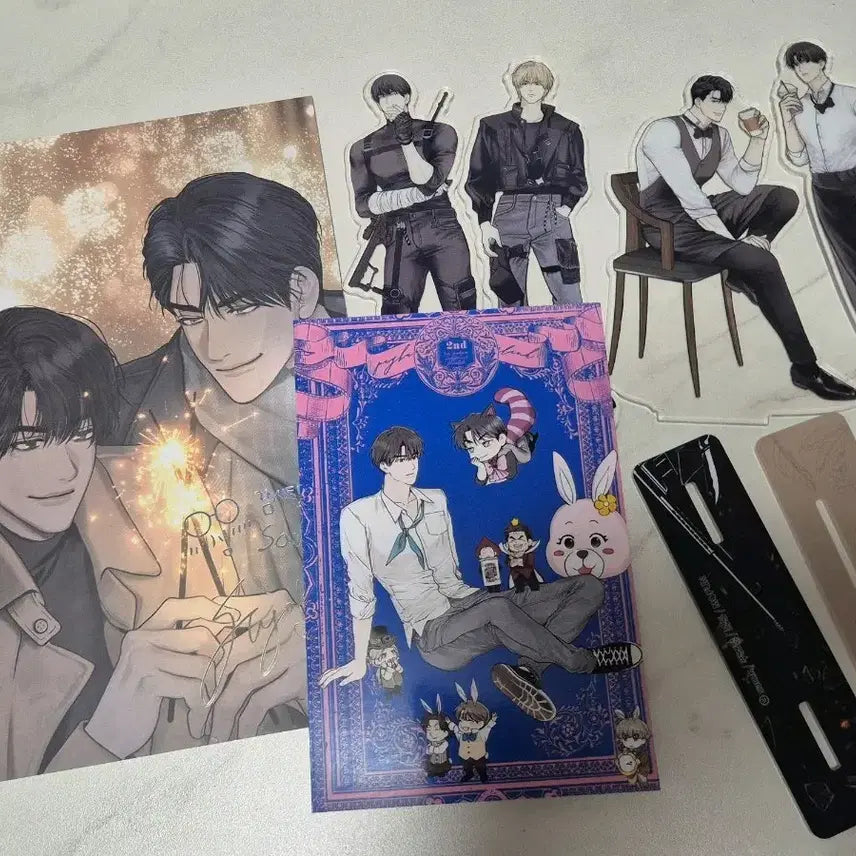[BUNJANG] Payback Mopop Acrylic Stand & Colored Paper Bundle Set / 페이백 모펀 아크릴 스탠드 색지 프박 일괄