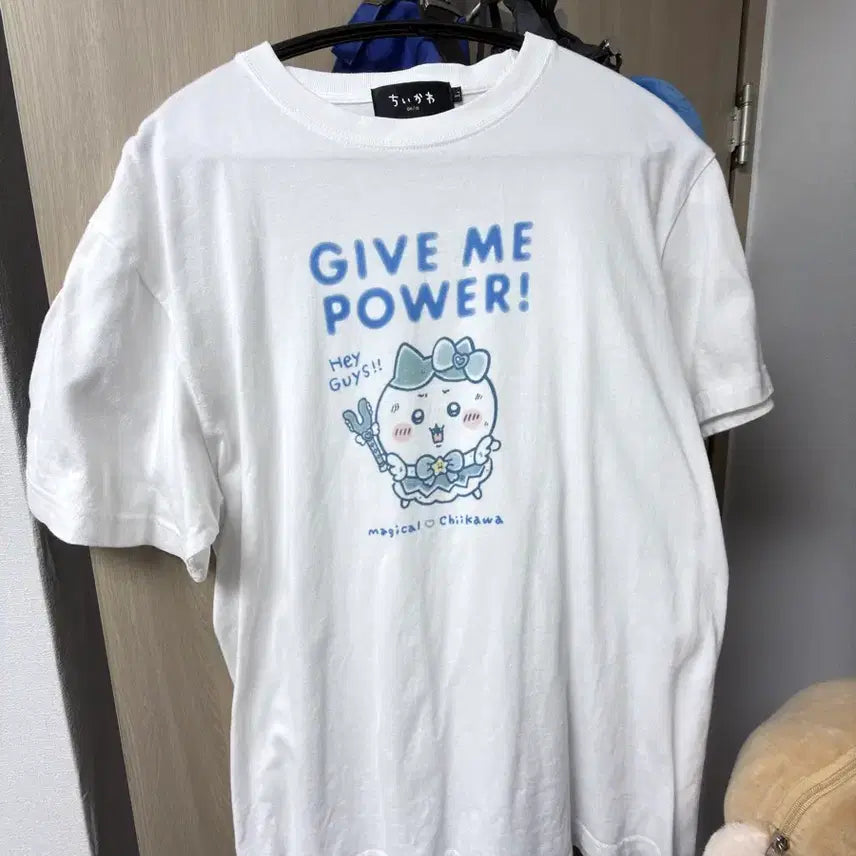[BUNJANG] Magical Hachiware Character T-Shirt / 매지컬 하치와레 티셔츠