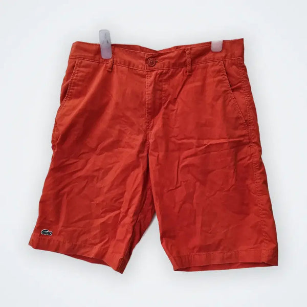 [BUNJANG] Lacoste Classic Fit Shorts Orange / [40 / 32] 라코스테 클래식 핏 반바지 오렌지
