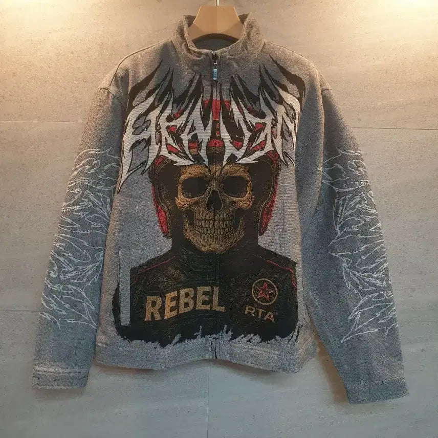 [BUNJANG] RTA Rebel Minds Graphic Jacket / RTA REBEL MINDS 그래픽 자켓. 미착.