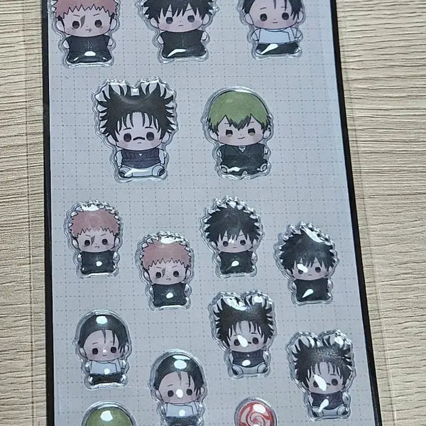 [BUNJANG] Jujutsu Kaisen Mochibi Stickers / 주술회전 못치비 스티커