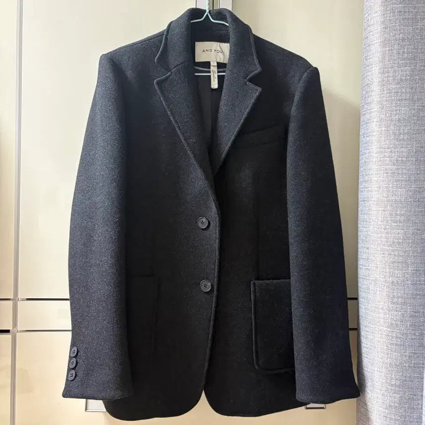 [BUNJANG] ANDYOU Wool Jacket Free Size / 앤유 울 자켓/상태좋음/정가 298,000/프리