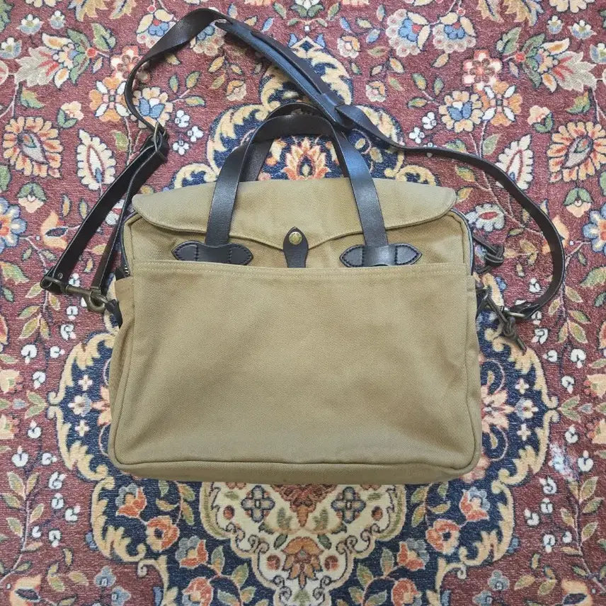[BUNJANG] Filson 256 Rugged Twill Original Briefcase Tan / [FILSON] 필슨 256 러기드 트윌 오리지널 브리프케이스
