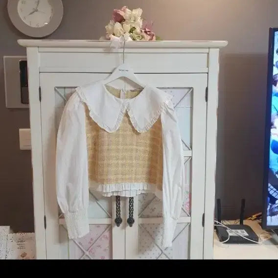 [BUNJANG] Zara Check Pattern Blouse / 자라 블라우스/55-날씬66