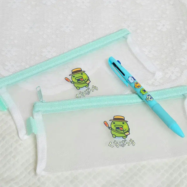 [BUNJANG] Tamagotchi Mesh Pouch Pencil Case / 주댕치 파우치 필통 메쉬 구치파치 다마고치
