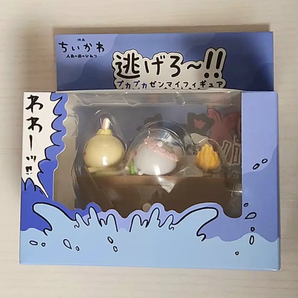 [BUNJANG] Chiiikawa Mermaid Clockwork Figure (Sealed) / [반택포 4.9] 치이카와 인어섬 태엽 피규어 미개봉