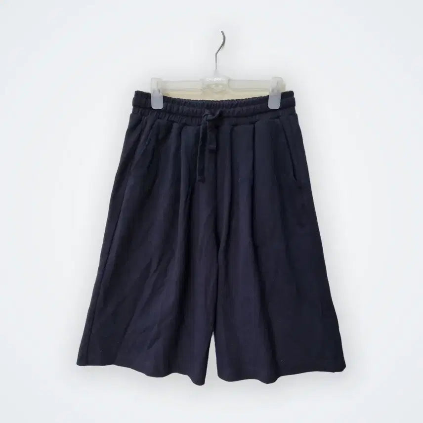[BUNJANG] THEY Semi Wide Shorts Black M / [M] THEY 세미 와이드 반바지 블랙