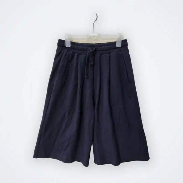[BUNJANG] THEY Semi Wide Shorts Black M / [M] THEY 세미 와이드 반바지 블랙