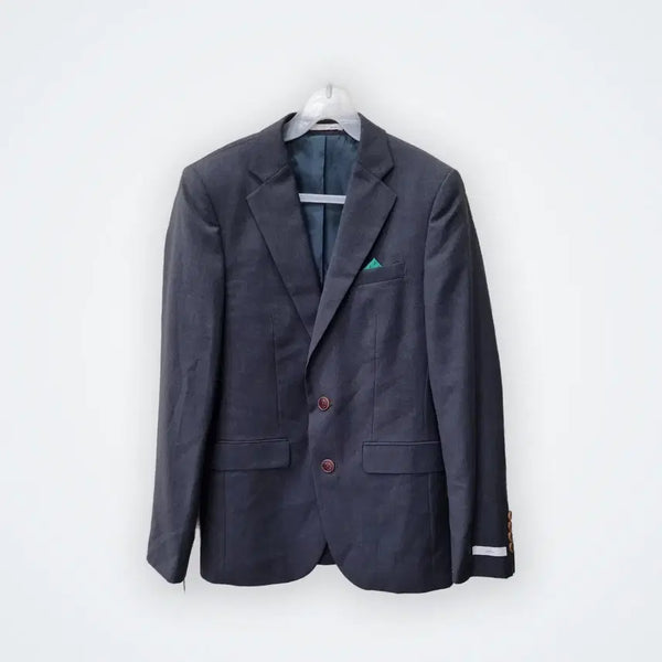 [BUNJANG] Ziozia Charcoal Grey Wool Blend Jacket / [95] 지오지아 차콜 그레이 자켓