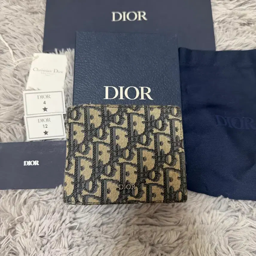 [BUNJANG] Dior Oblique Bifold Wallet / [급처][정품] 디올 오블리크 반지갑