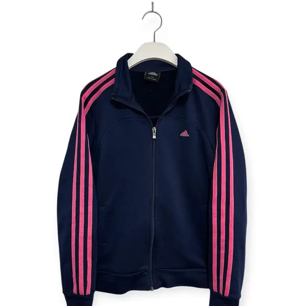 [BUNJANG] Adidas Pink Navy Track Top Jersey / 아디다스 핑크 네이비 트랙탑 져지