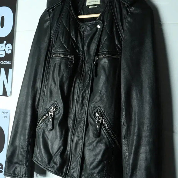 [BUNJANG] Isabel Marant Zip-Up Windbreaker Jacket / W(M) 이자벨마랑 집업 바람막이 점퍼자켓 리얼레더 레이싱-H39336