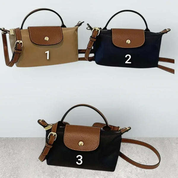 [BUNJANG] Mini Crossbody Bag (Navy) / 미니 크로스백 (네이비)