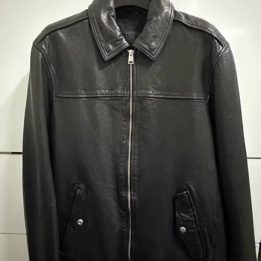 [BUNJANG] AllSaints Lambskin Leather Jacket / 올세인츠 램스킨 가죽자켓