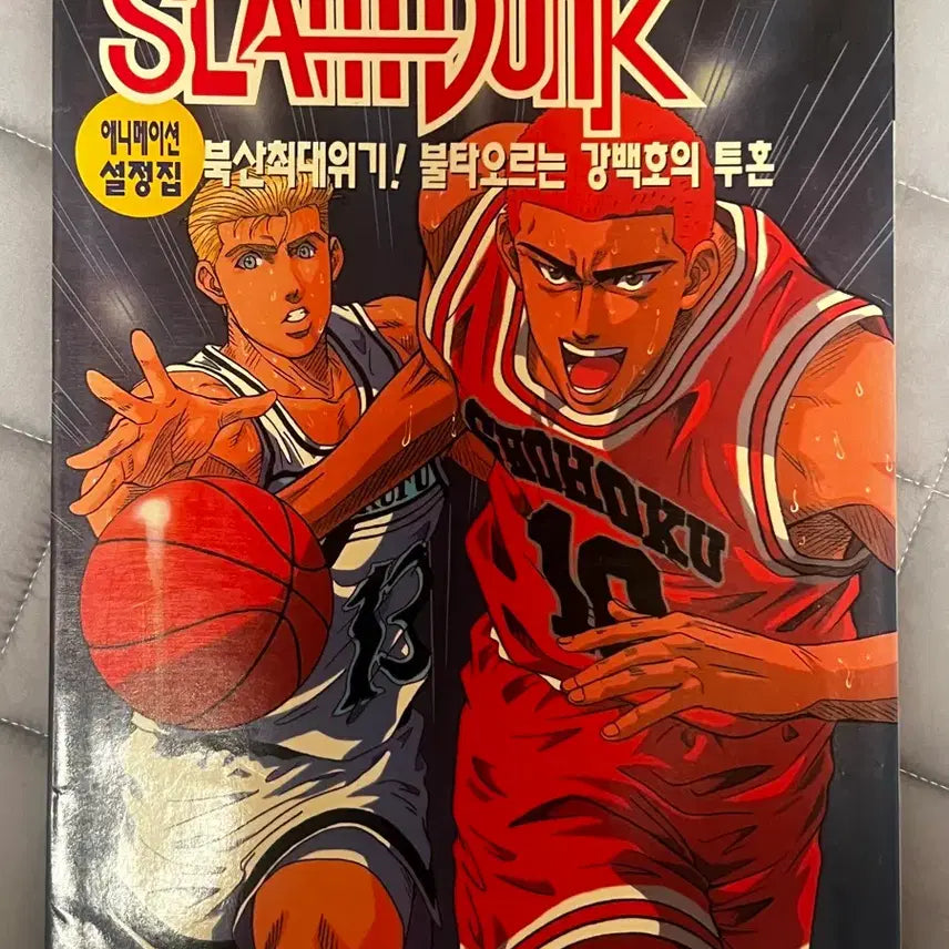 [BUNJANG] Slam Dunk Animation Setting Book / 슬램덩크 애니메이션 설정집 판매합니다
