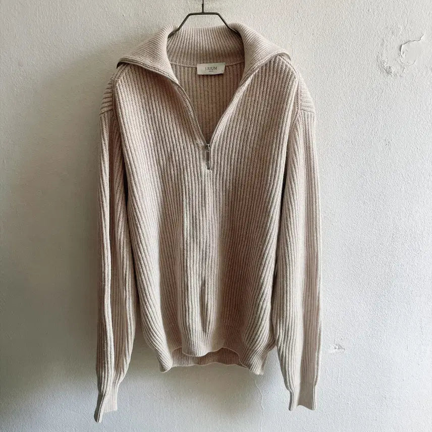 [BUNJANG] Jrium Oversized Half-Zip Knit / 남성) 제이리움 오버핏 반집업니트