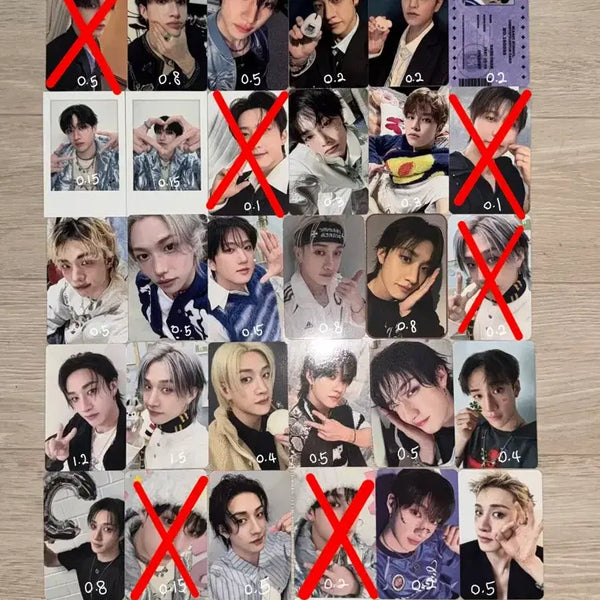 [BUNJANG] Stray Kids Photocard Bundle Set / 스키즈 포카 양도