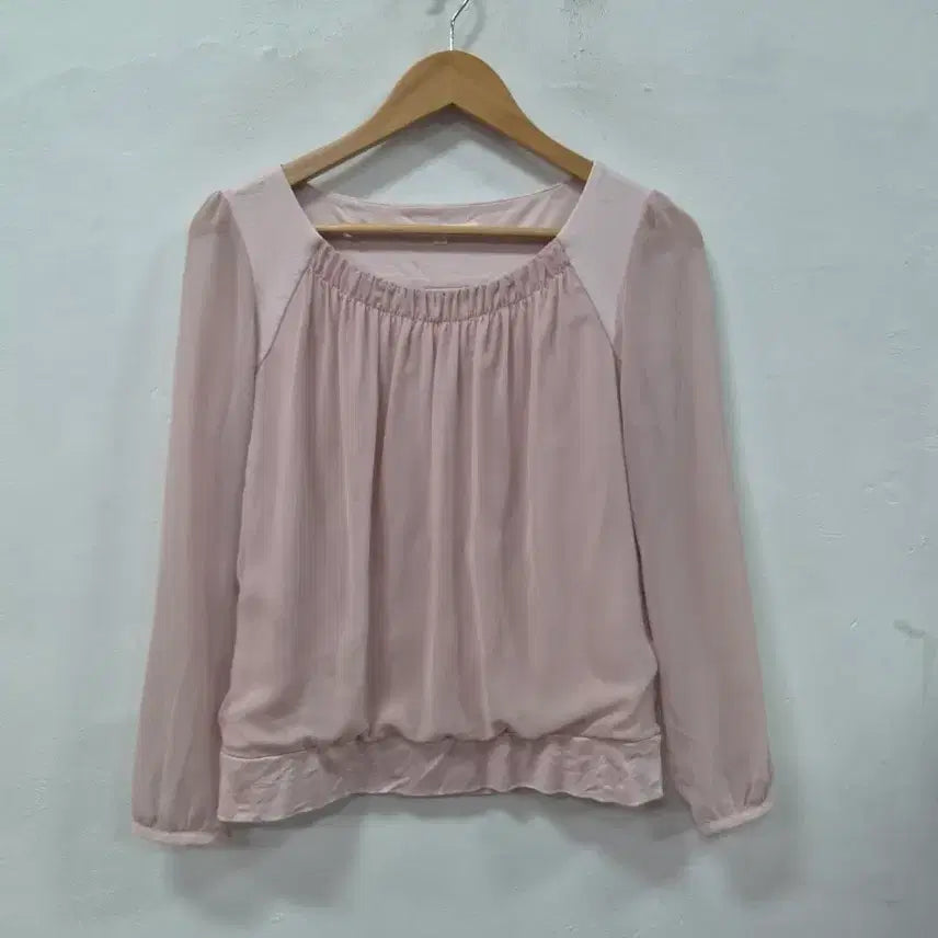 [BUNJANG] Light Pink Blouse / 연핑크 블라우스