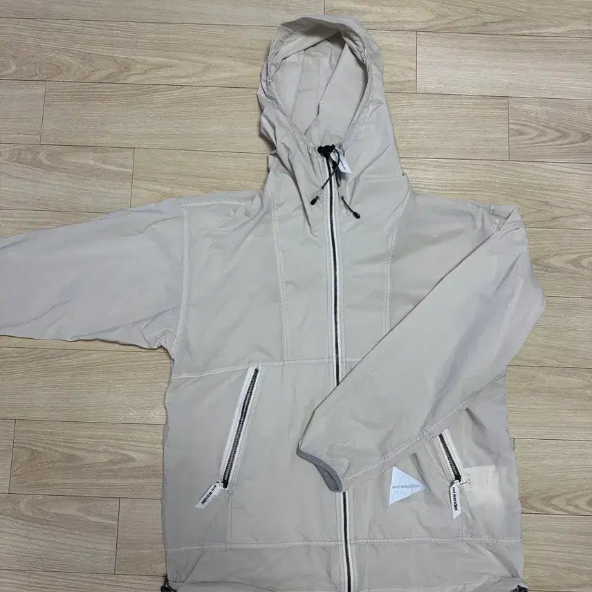 [BUNJANG] Andwander Pertex Wind Jacket Off-White M / Andwander 앤드원더 퍼텍스 윈드자켓 오프화이트 M