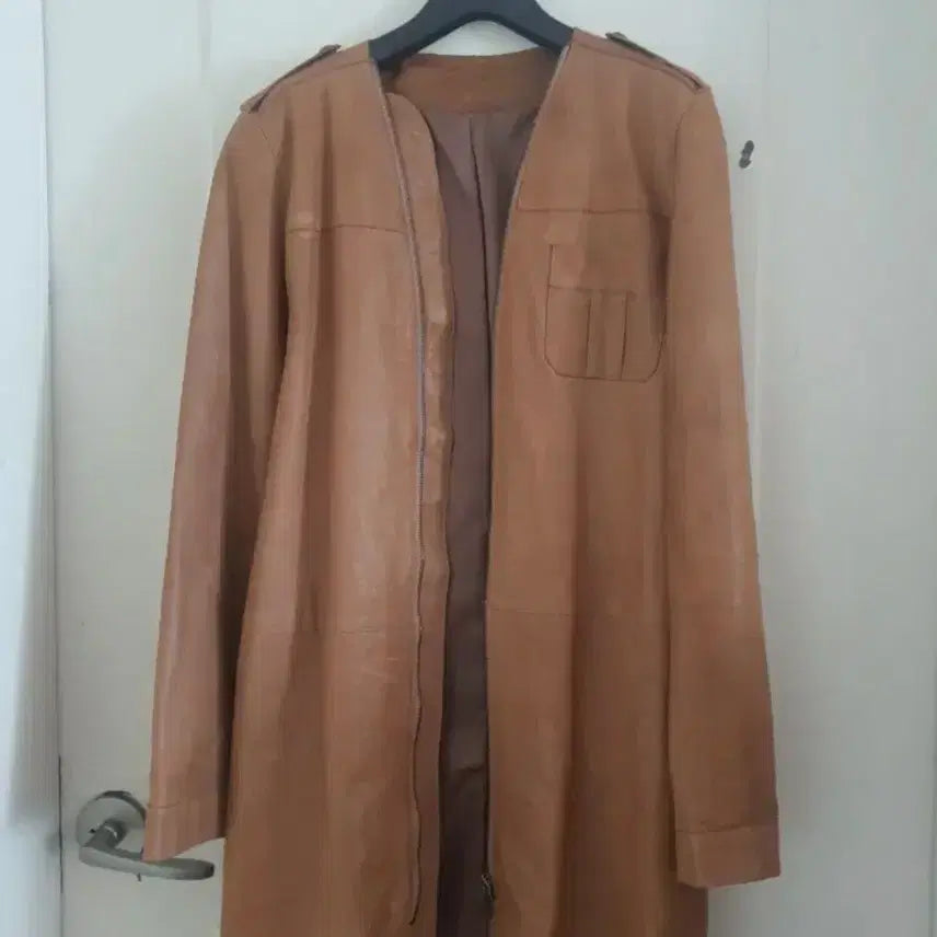 [BUNJANG] Italian Lambskin Leather Jacket / 이태리산 램스킨쟈켓(66~77)