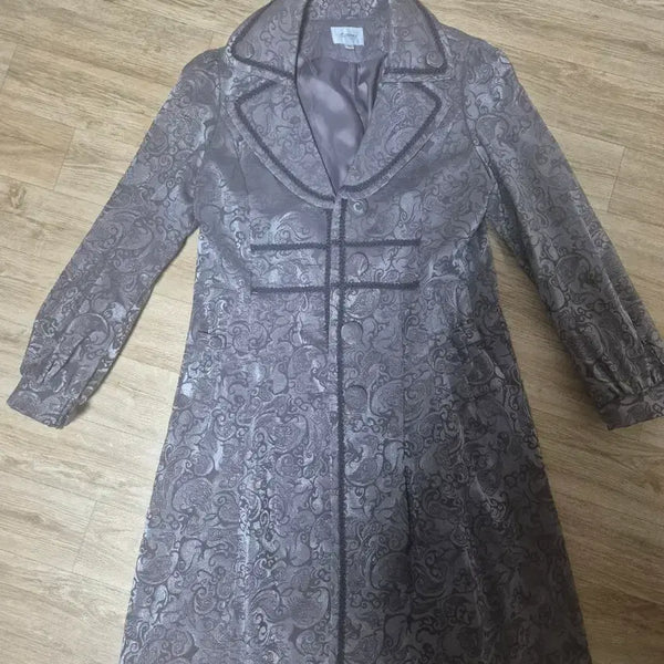 [BUNJANG] Women's Paisley Pattern Jacket / 자켓 페이즐리 패턴