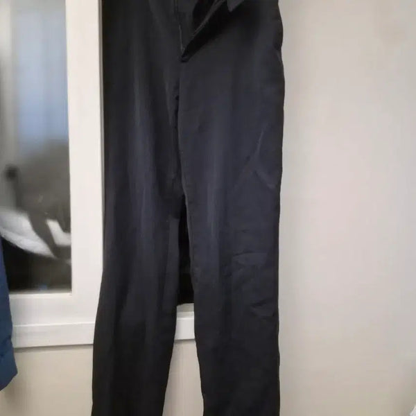 [BUNJANG] Black Slack Pants / 블랙 슬랙스 바지