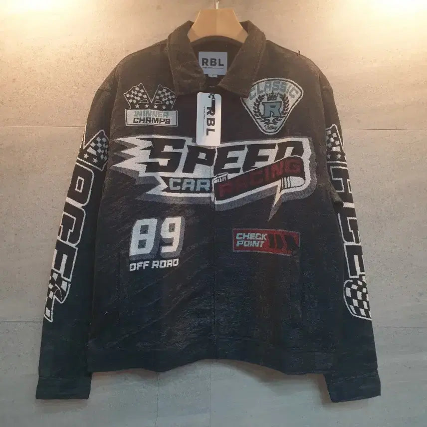 [BUNJANG] RBL Racing Motif Jacket / RBL 레이싱 모티브 자켓. 미착.