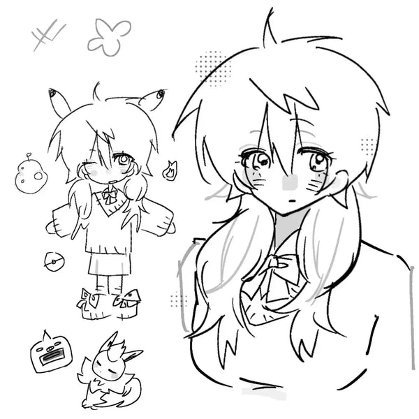 [BUNJANG] Pokemon Type Commission / 포켓몬 이런타입 0.1 커미션