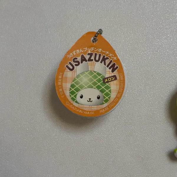 [BUNJANG] Usazukin Fruit Charm Melon / 우사즈킨 과일 키링