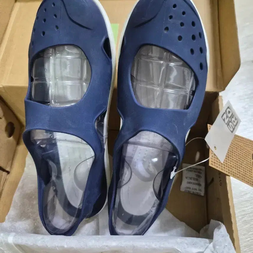 [BUNJANG] SNRD Jelly Shoes SN244 Navy Size 240 / [새상품]SNRD 젤리슈즈 SN244