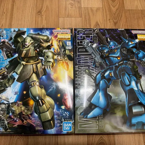 [BUNJANG] MG Giran-Do and Kampfer Model Kit Bundle (Sealed) / MG 기라도가 ,캠퍼