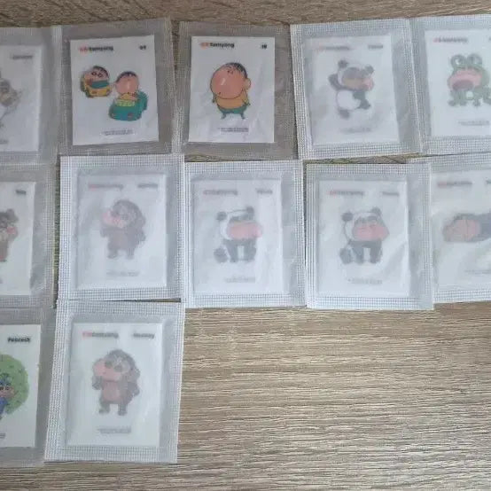 [BUNJANG] Crayon Shin-chan Sticker Set / 짱구 씰 스티커 일괄 7000원 싸게 ㅍㅍ